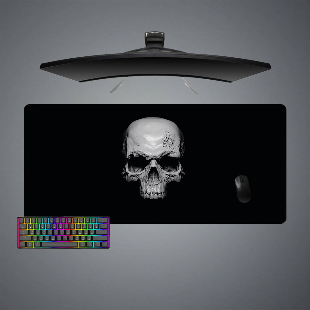 Damaged Skull Design XXL Size Gamer Mouse Pad