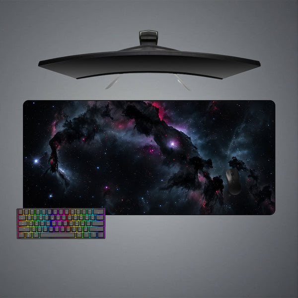 Dark Cloudy Nebula Design XL Size Gaming Mousepad