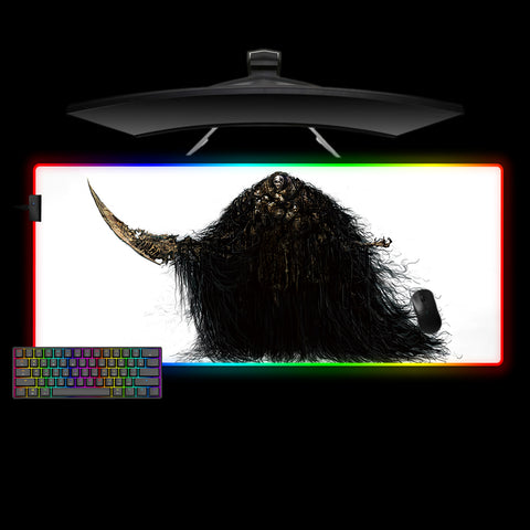 Gravelord Nito Design XL Size RGB Lit Gaming Mouse Pad
