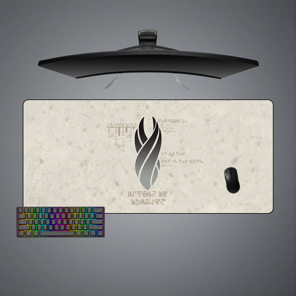 Dead Space Dark Marker Design XXL Size Gamer Mousepad