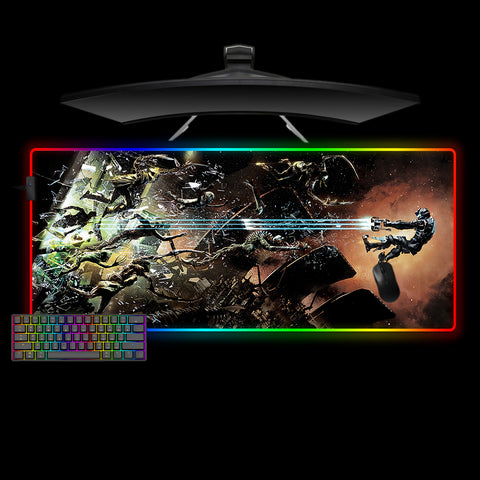 Dead Space Jump Design XL Size RGB Lighting Gaming Mouse Pad
