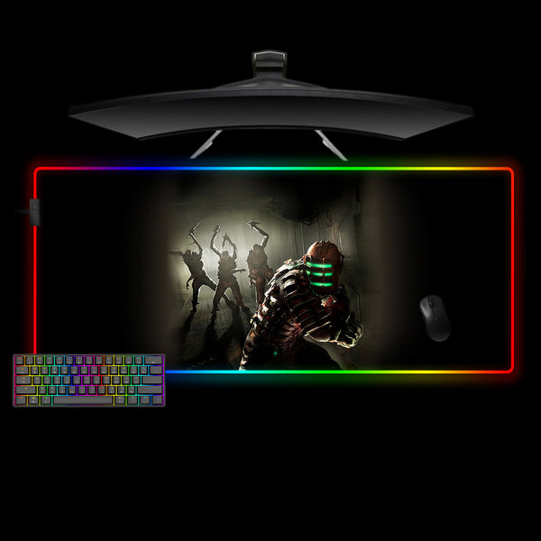 Dead Space Retreat Design XXL Size RGB Light Gaming Mouse Pad