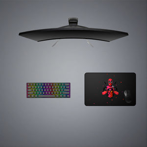 Deadpool Love Design Medium Size Gamer Mouse Pad, Computer Desk Mat