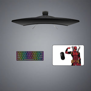 Deadpool Shot Design Medium Size Gaming Mouse Pad