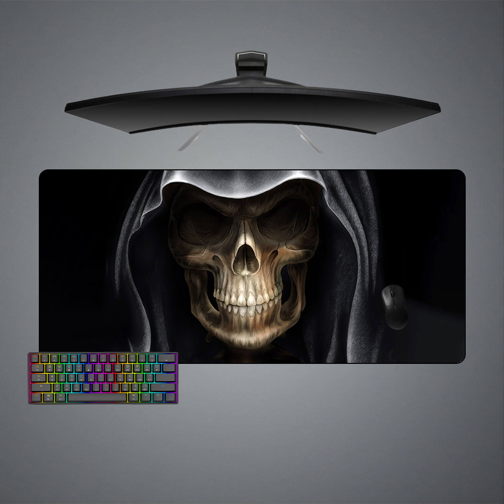 Death Design XL Size Gamer Mouse Pad, Computer Desk Mat