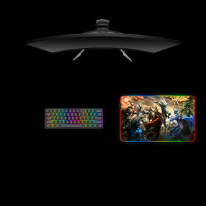 Defense of The Ancients Design Medium Size RGB Light Gamer Mousepad