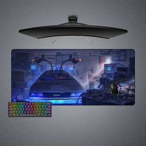 Delorean Design XL Size Gaming Mouse Pad