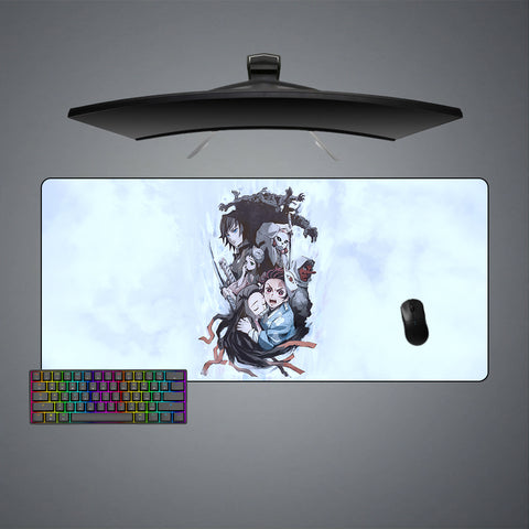 Demon Slayer Design XL Size Gaming Mousepad