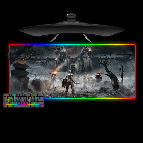 Bolatarian Palace Design XXL Size RGB Light Gamer Mousepad