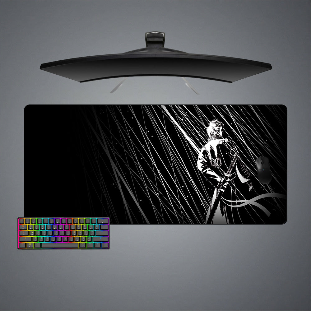 DMC Vergil Rain Design XL Size Gaming Mouse Pad, Computer Desk Mat