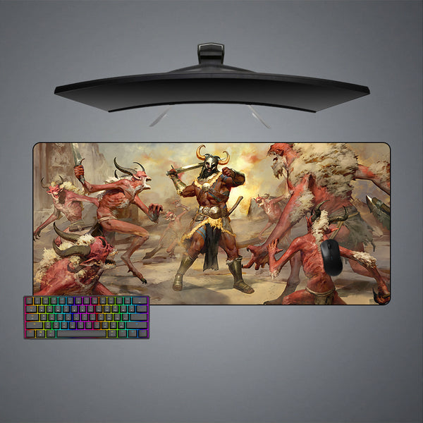 Diablo Barbarian Design XXL Size Gaming Mouse Pad