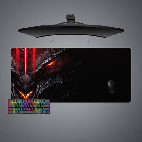 Diablo Face Design XXL Size Gamer Mouse Pad