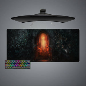 Diablo Hell Gate Design XXL Size Gaming Mouse Pad