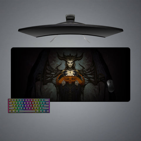 Diablo Lilith Skull Design XL Size Gaming Mouse Pad