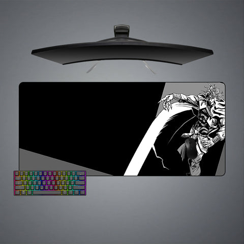 Dio Brando Black & White Design XXL Size Gaming Mouse Pad
