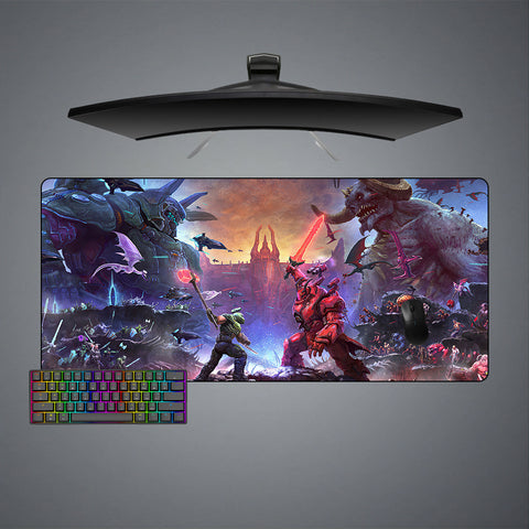 Doom Dark Lord Design XL Size Gaming Mouse Pad