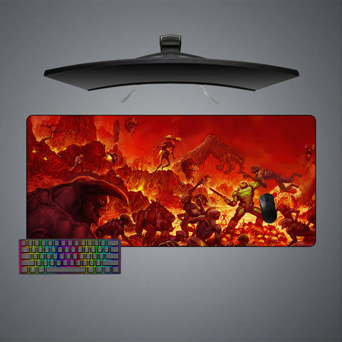 Doom Hell Design XL Size Gaming Mouse Pad