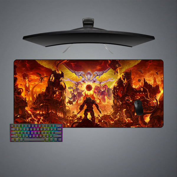 Doom Khan Maykr Design XL Size Gaming Mouse Pad