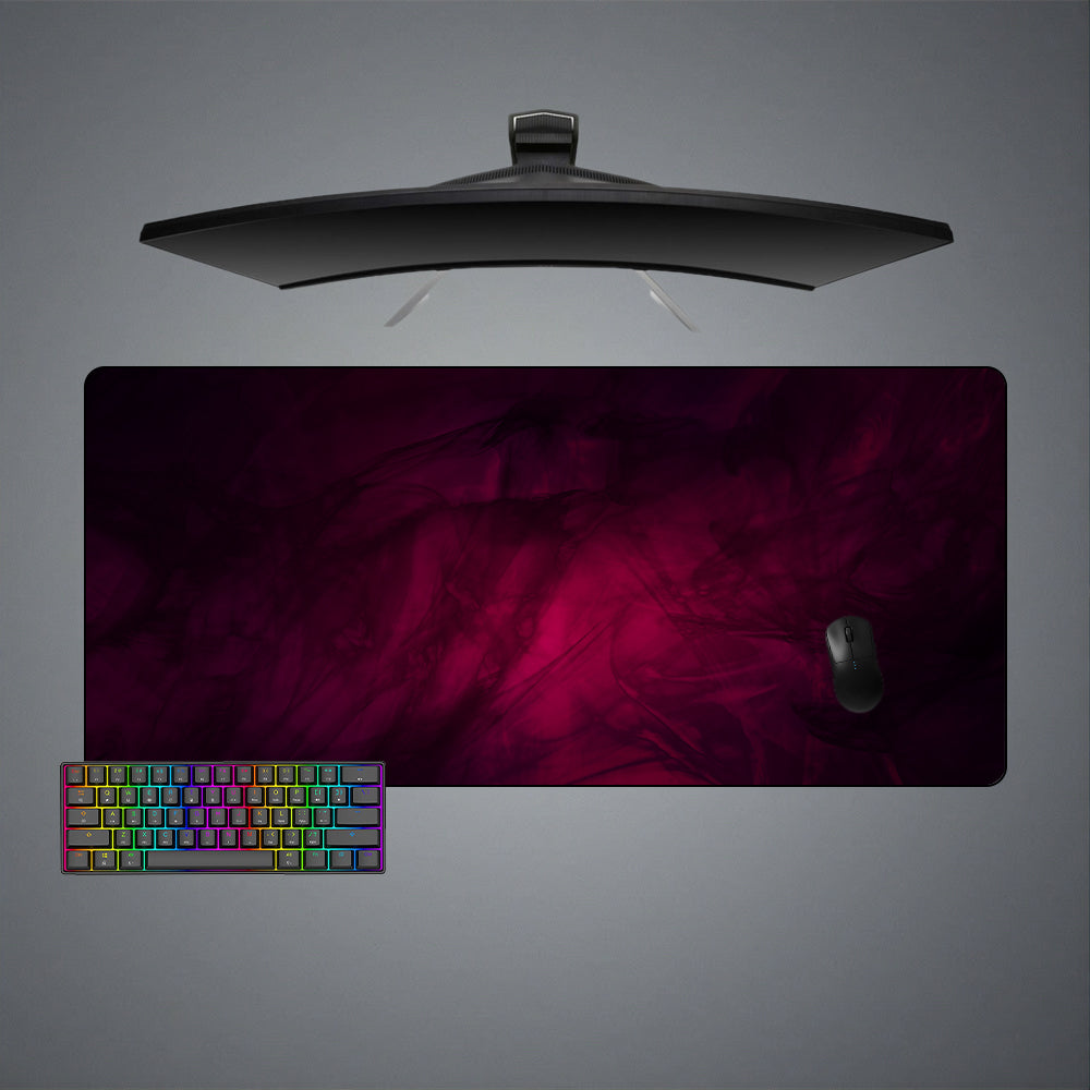 Doppler Red Design XXL Size Gamer Mouse Pad