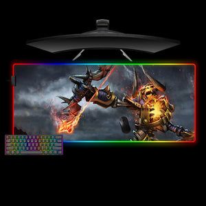 DOTA 2 Clinkz Design XL Size RGB Light Gamer Mouse Pad