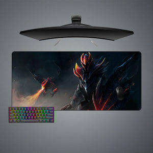 DOTA 2 Dragon Knight Design Large Size Gamer Mouse Pad, Computer Desk Mat