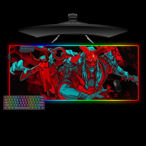 Dota 2 Grimstroke Design XXL Size RGB Light Gaming Mouse Pad
