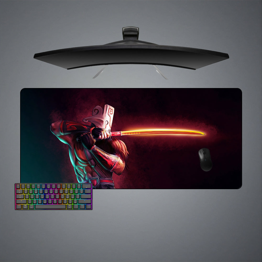 DOTA 2 Juggernaut Design Extra Large Size Gamer Mouse Pad, Computer Desk Mat