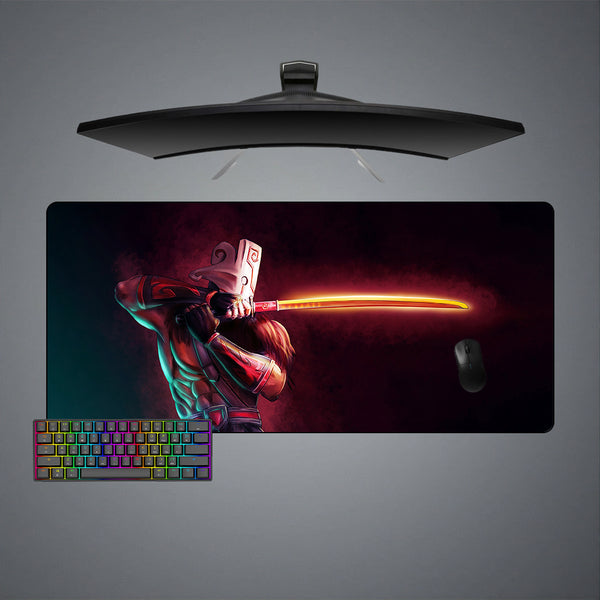 DOTA 2 Juggernaut Design Extra Large Size Gamer Mouse Pad, Computer Desk Mat