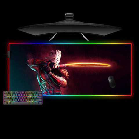 DOTA 2 Juggernaut Design Extra Large Size RGB Backlit Gamer Mouse Pad
