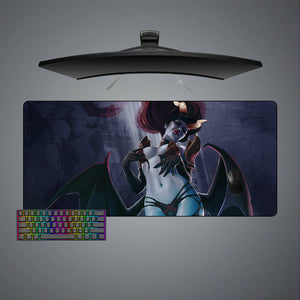 DOTA 2 Queen of Pain Design XL Size Gamer Mouse Pad, Computer Desk Mat
