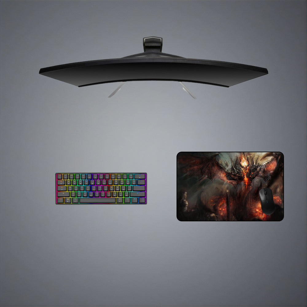 DOTA 2 Shadow Fiend Design Medium Size Gamer Mouse Pad, Computer Desk Mat