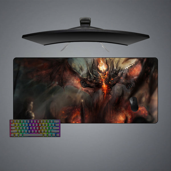 DOTA 2 Shadow Fiend Design XL Size Gamer Mouse Pad, Computer Desk Mat