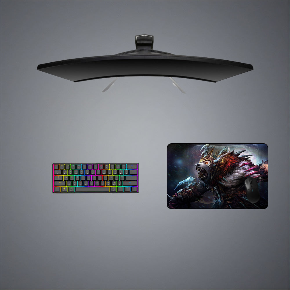 DOTA 2 Ursa Design Medium Size Gamer Mouse Pad, Computer Desk Mat