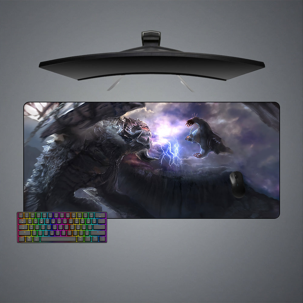 DOTA 2 Ursa vs. Roshan Design XL Size Gaming Mouse Pad