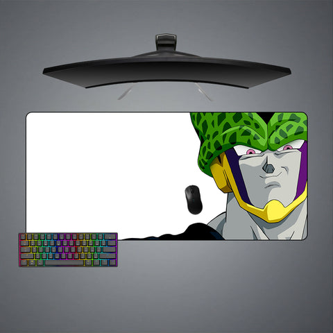 Dragon Ball Cell Smile Design Large Size Gaming Mouse Pad, Computer Desk Mat