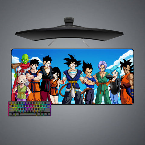 Dragon Ball Friends Design XL Size Gaming Mouse Pad, Computer Desk Mat