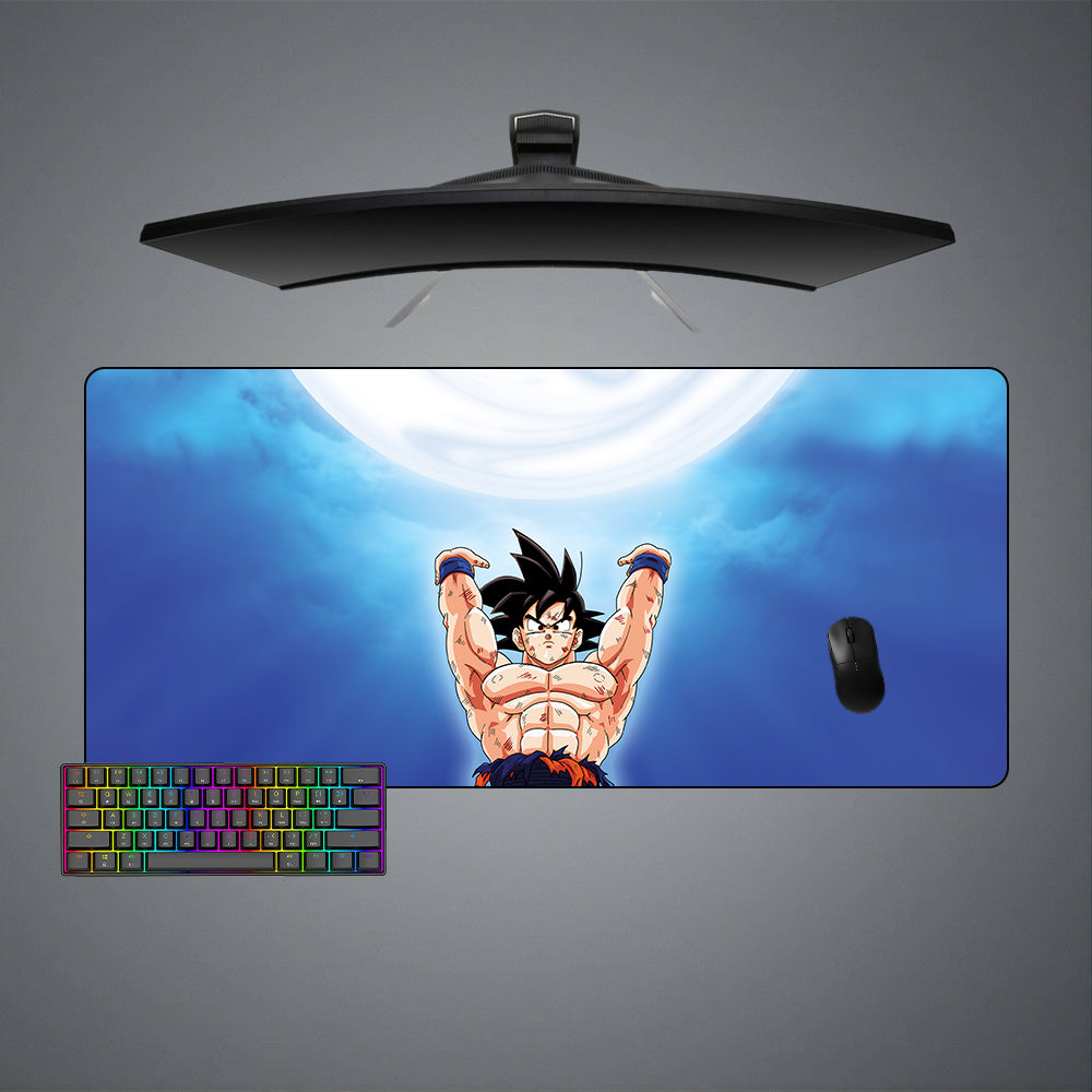 Goku Spirit Bomb Design M-XXL Size Gamer Mouse Pad