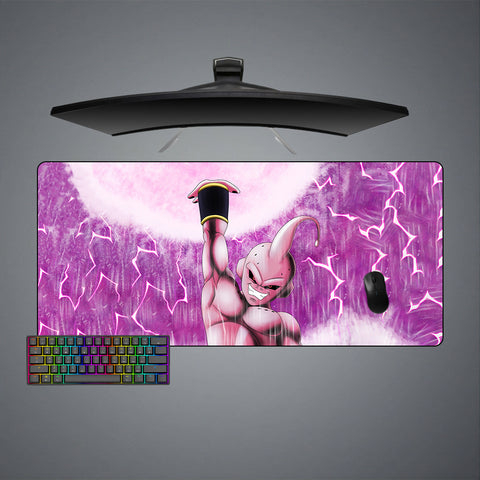 Kid Buu Energy Ball Design XL Size Gaming Mouse Pad, Computer Desk Mat