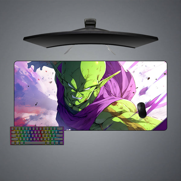 Dragon Ball Piccolo Attack Design XXL Size Gamer Mouse Pad, Computer Desk Mat