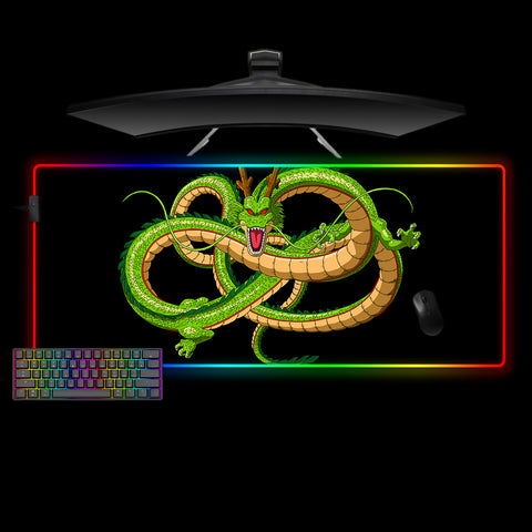 Dragon Ball Shenron Design XXL Size RGB Lit Gamer Mousepad