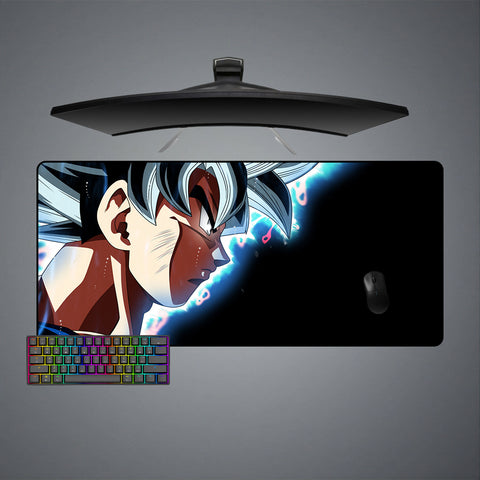 Dragon Ball Goku Left Side Design XL Size Gaming Mouse Pad, Computer Desk Mat