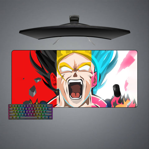 Dragon Ball Son Goku Transformations Design XXL Size Gaming Mouse Pad