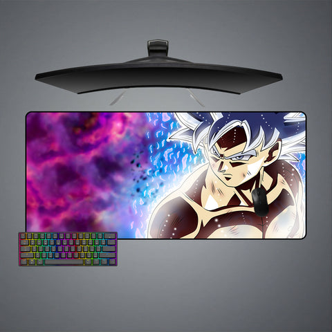 Dragon Ball UI Goku Design XL Size Gamer Mouse Pad, Computer Desk Mat