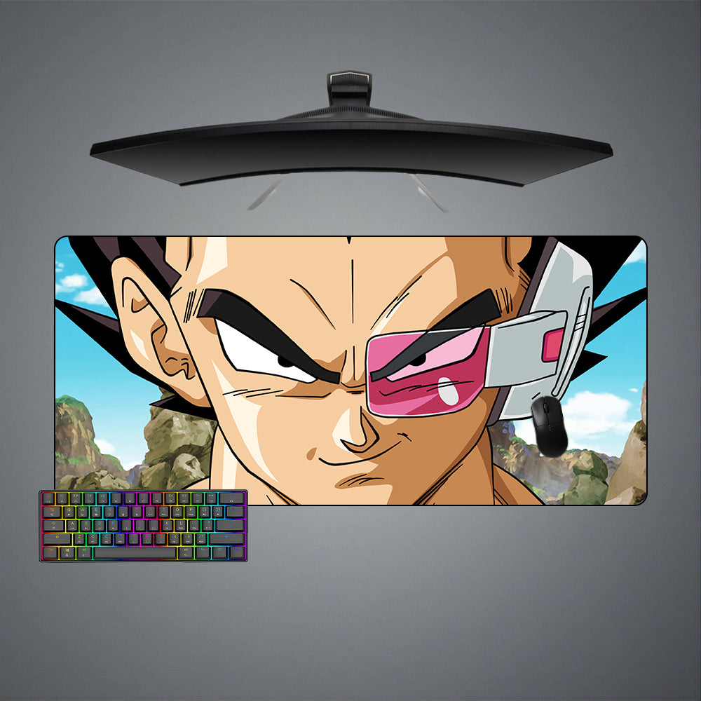Vegeta Scouter Design XXL Size Gamer Mouse Pad
