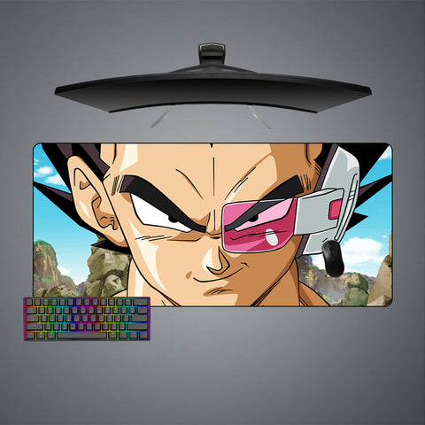 Vegeta Scouter Design XXL Size Gamer Mouse Pad