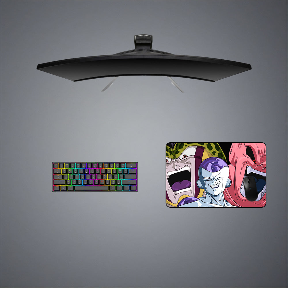 Dragon Ball Villain Laugh Design Medium Size Gamer Mouse Pad