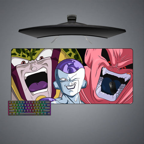 Dragon Ball Villain Laugh Design XXL Size Gamer Mouse Pad