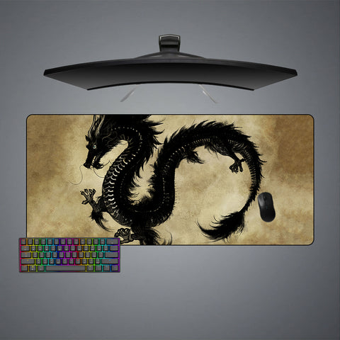 Dragon Painting Design XXL Size Gamer Mouse Pad