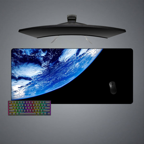 Earth from Space Design XL Size Gaming Mouse Pad, Computer Desk Mat