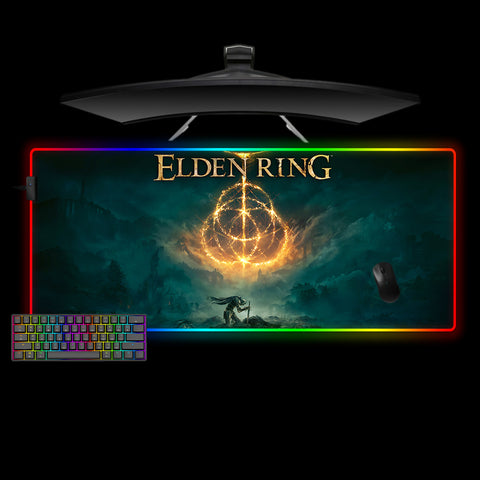 Elden Ring Design XXL Size RGB Lit Gamer Mouse Pad